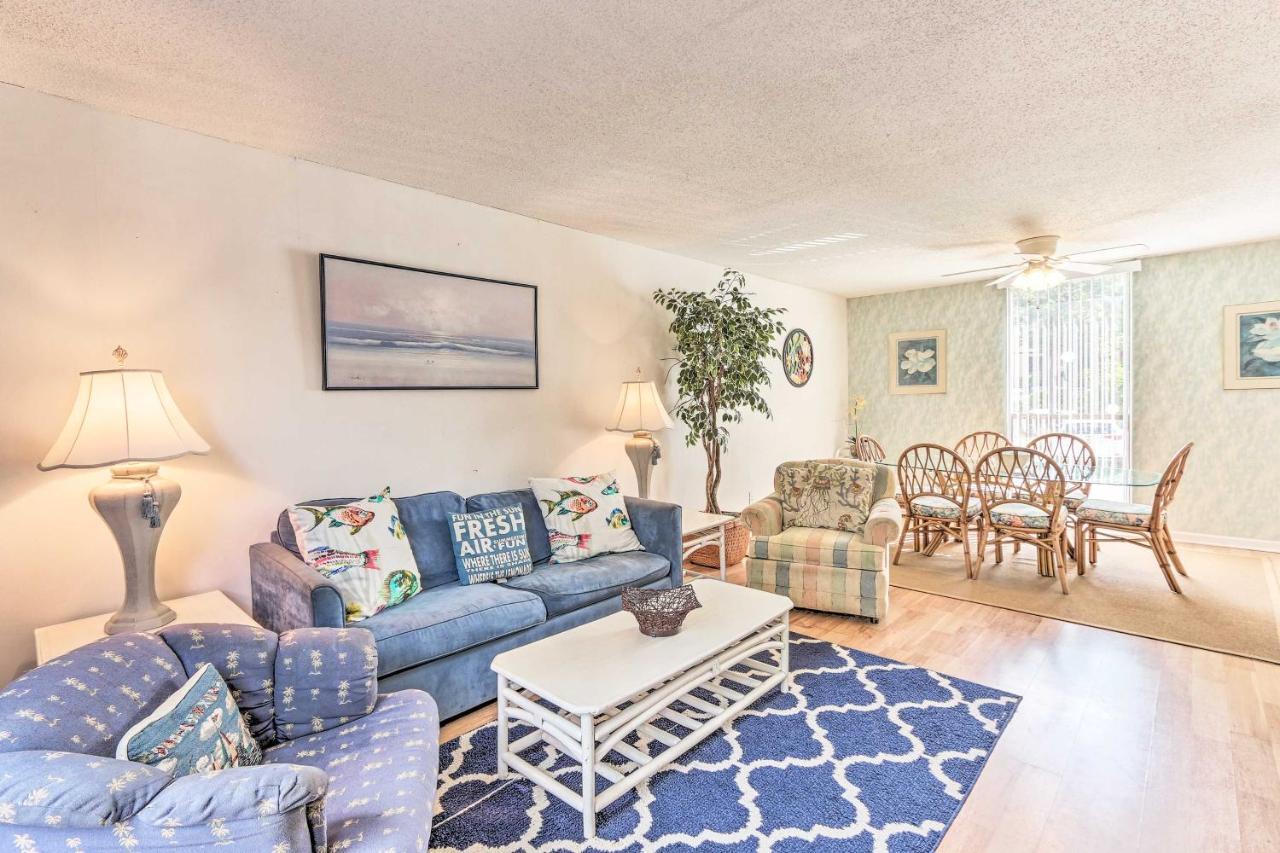 Hilton Head Island Townhome Patio, Walk To Beach Dış mekan fotoğraf