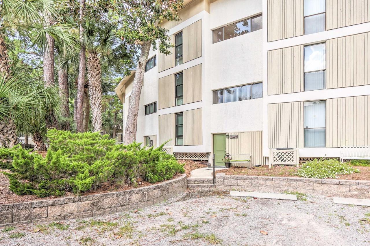 Hilton Head Island Townhome Patio, Walk To Beach Dış mekan fotoğraf