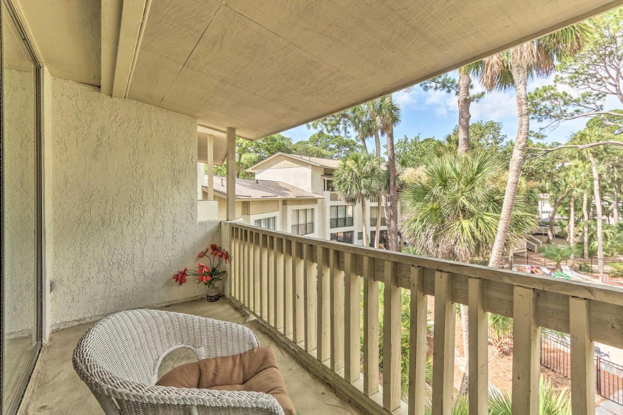 Hilton Head Island Townhome Patio, Walk To Beach Dış mekan fotoğraf